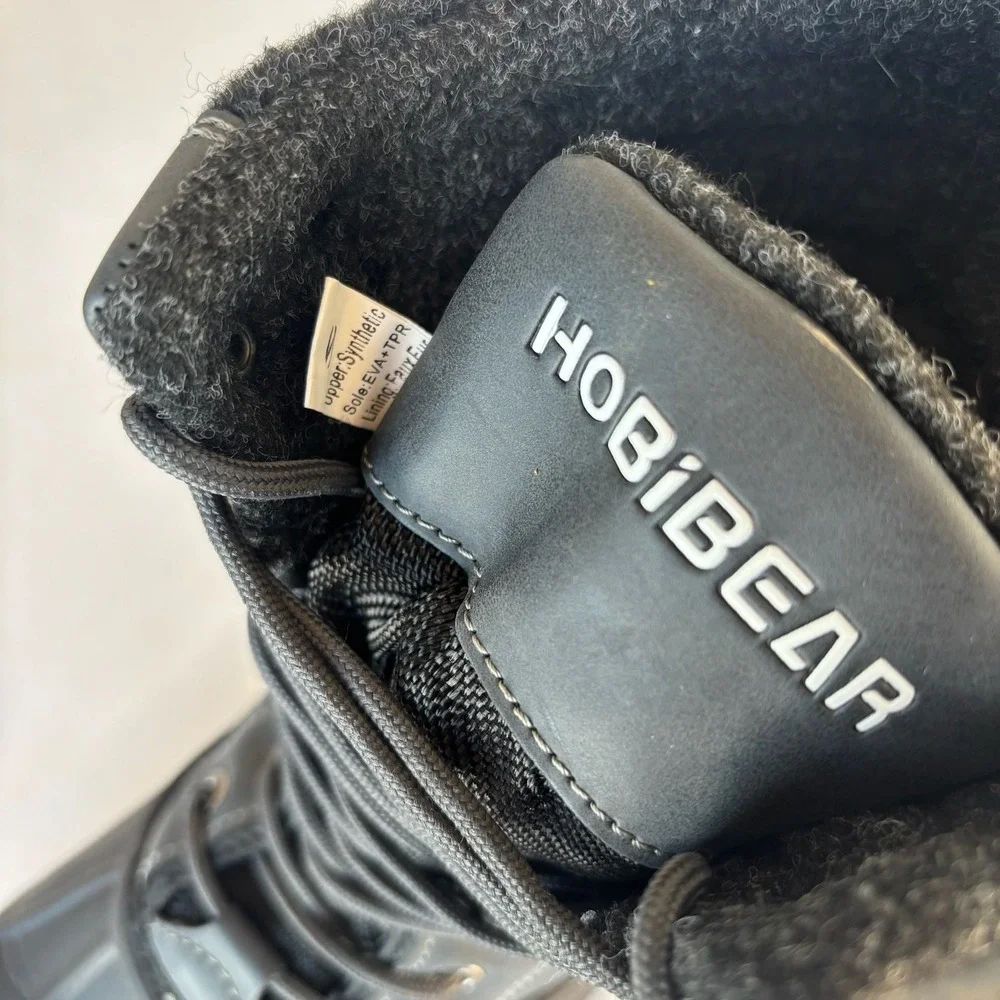 HOBIBEAR Men's Insulated Waterproof Winter Snow Boots